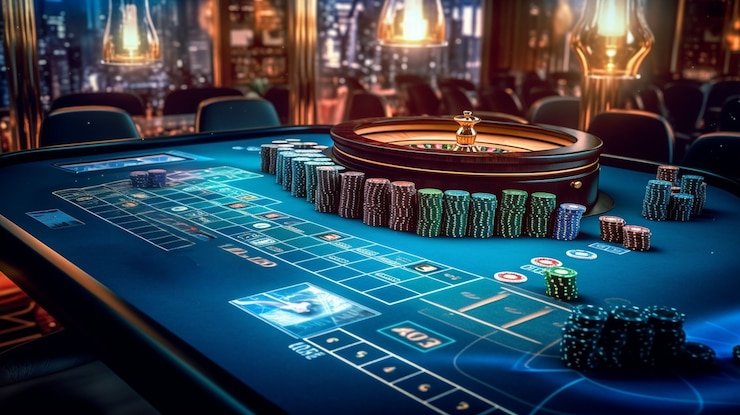 Hot Pot card game interface showing player hand, dealer hand, and betting controls on angkanet sgp
